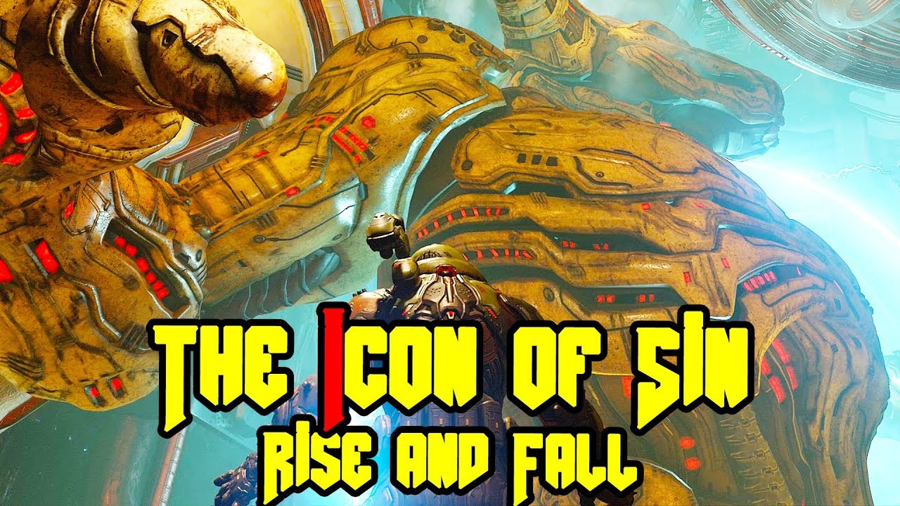 ПОДБОРКА ВСЕХ МОМЕНТОВ ICON OF SIN | DOOM ETERNAL