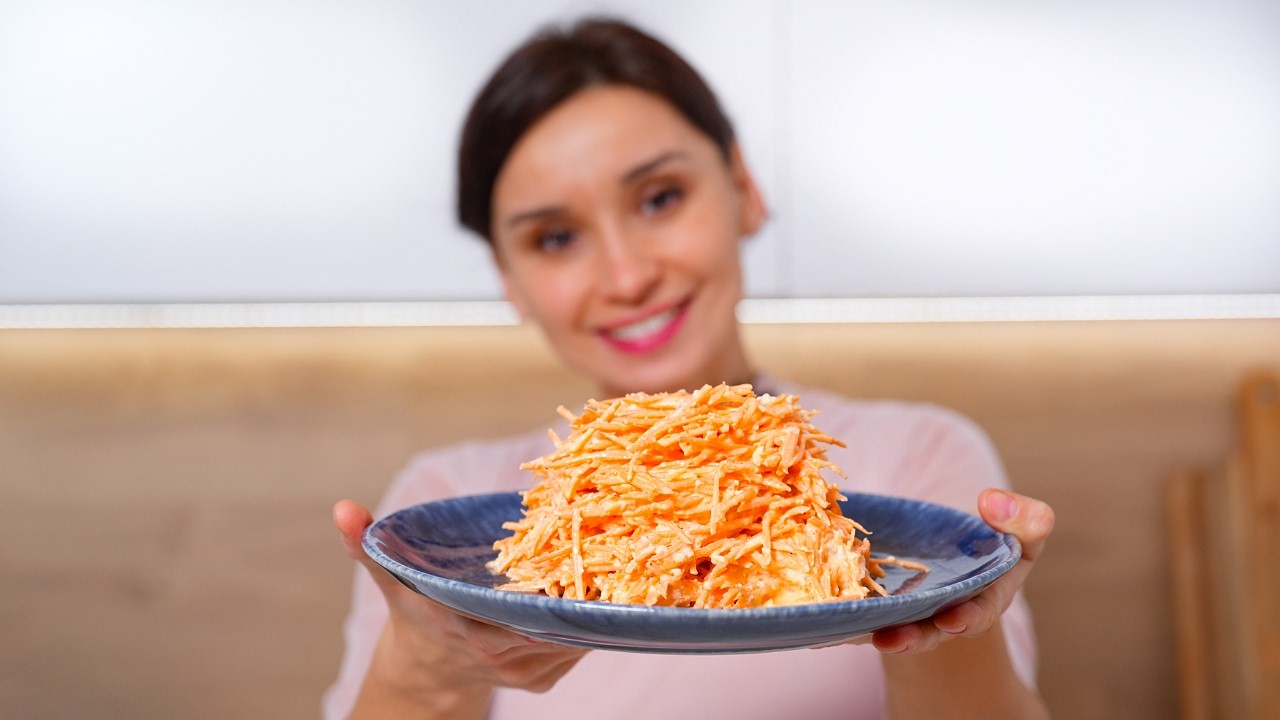 Вкуснейший САЛАТ из обычной моркови! ОРИГИНАЛЬНО и очень ПОЛЕЗНО!