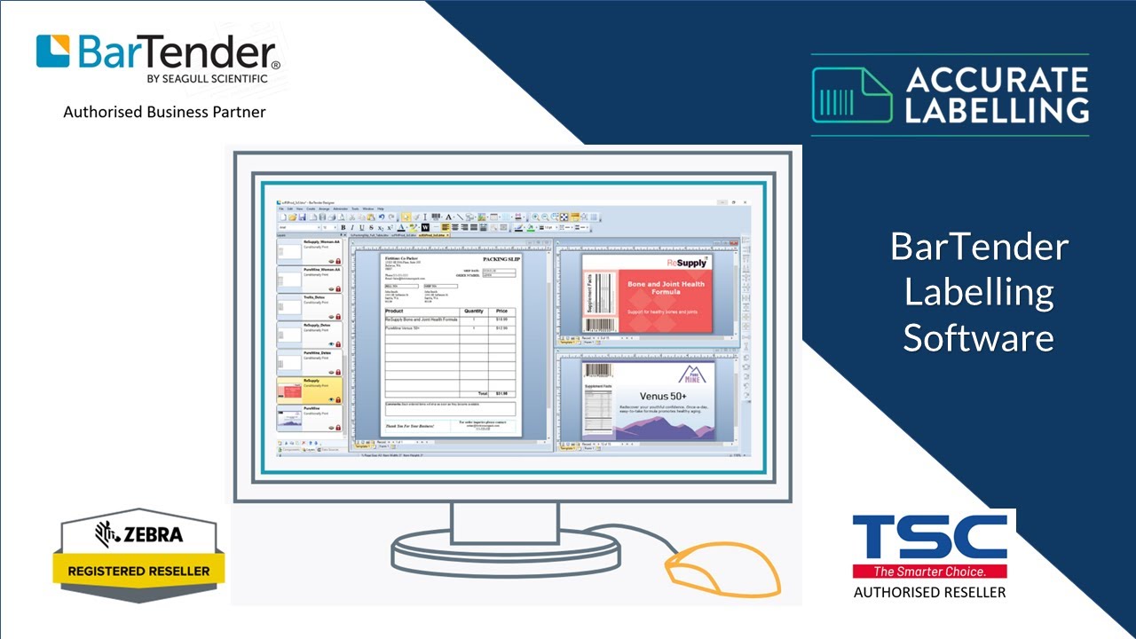 BarTender Labelling Software Overview