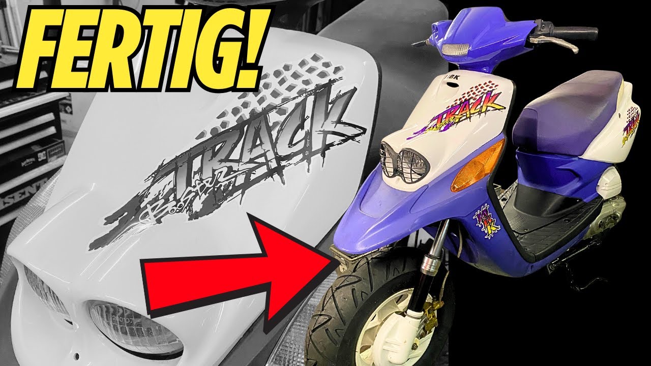 SELTENE MBK Booster TRACK zurück auf der Straße!