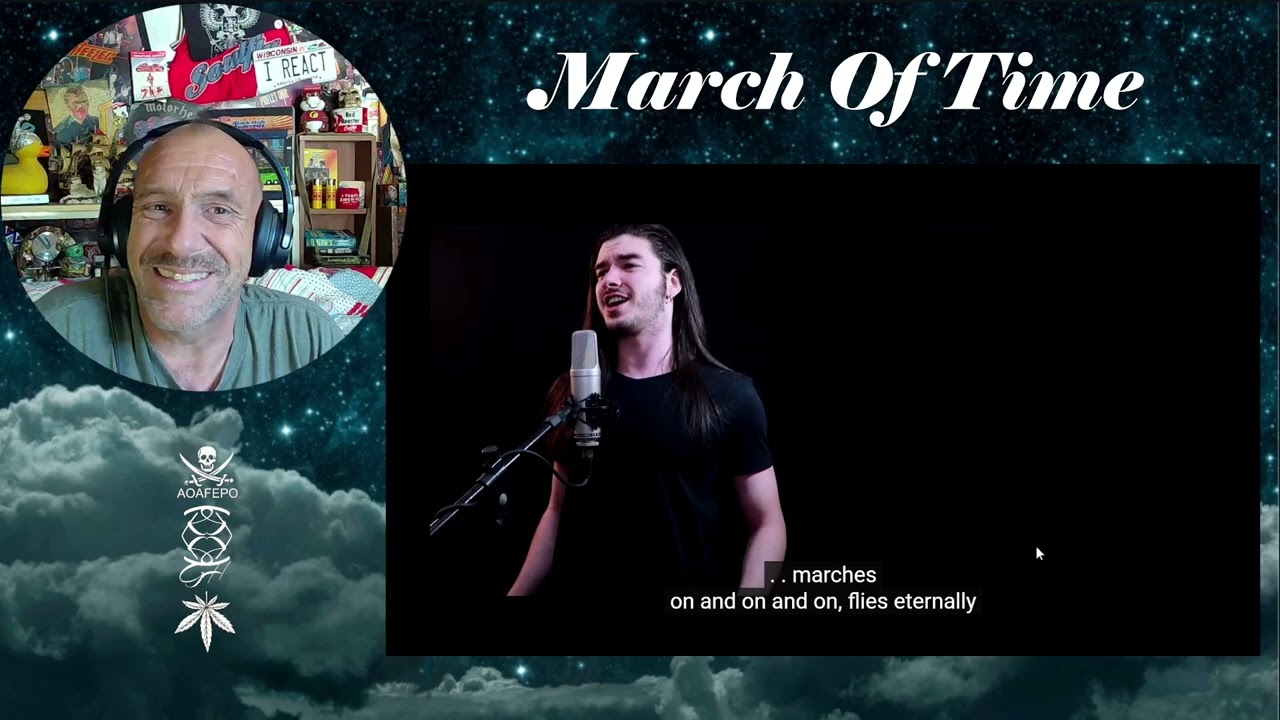 Dan Vasc - March Of Time - Reaction & Rant with Rollen (Not First Listen)