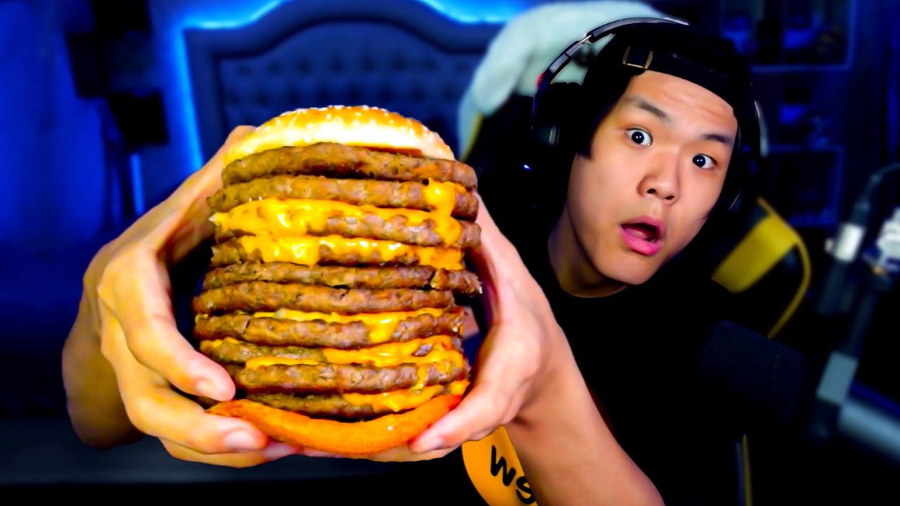 La hamburguesa m&aacute;s GRANDE de McDonald's 🍔