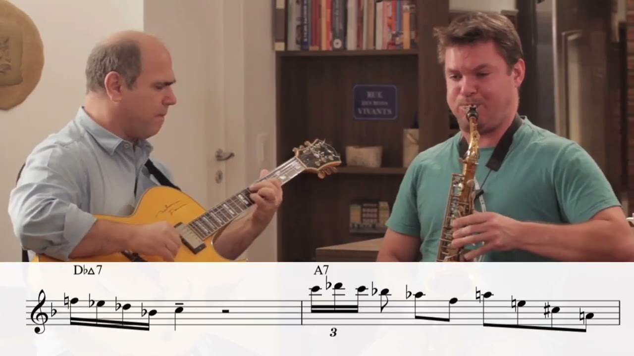 All The Things You Are - Idriss Boudrioua, Baptiste Herbin, Nelson Faria Solo Transcription (Eb).
