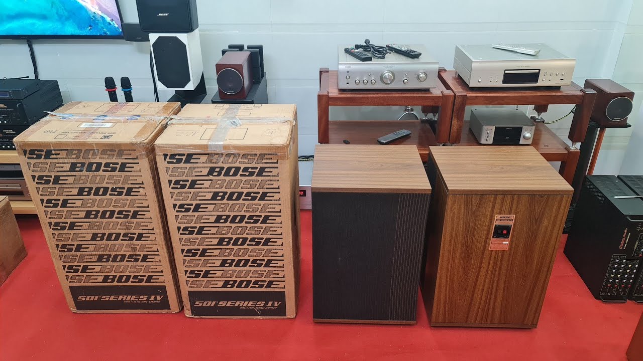 Bose 501 series IV - hàng đẹp 99% - rất đáng sưu tầm [Nguyễn Bách audio - 0932005022]