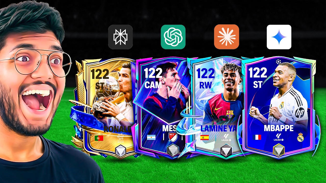 Какой ИИ сможет составить лучшую команду для FC MOBILE?
