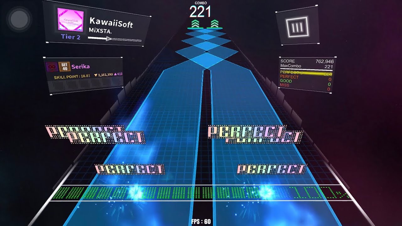 KawaiiSoft / Tier 2 / DanceRail3 譜面確認