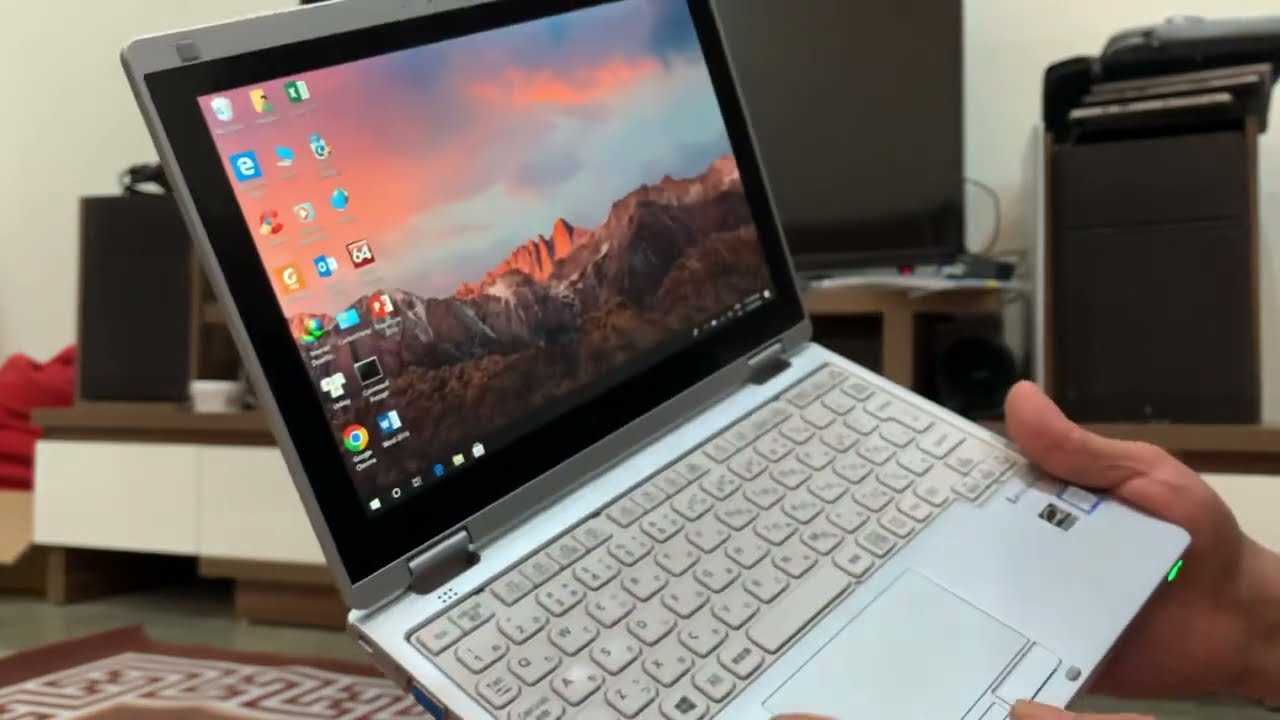 Laptop 2 trong 1 siêu nhỏ gọn, siêu bền Panasonic CF-RZ5 cảm ứng gập 360 độ