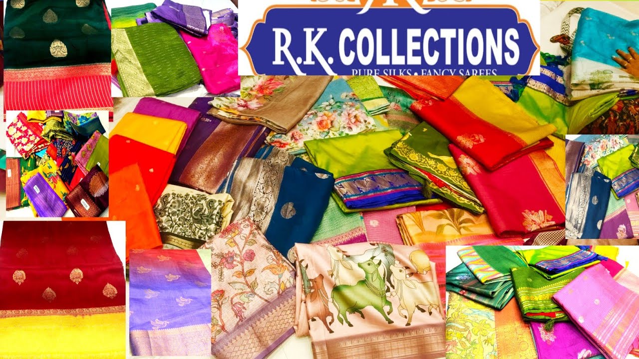 👌R.k collections లో  కొత్తగా వచ్చిన సారీ కలెక్షన్స్🤗 Instagram Most ట్రేండింగ్ సారీస్ #rkcollection 