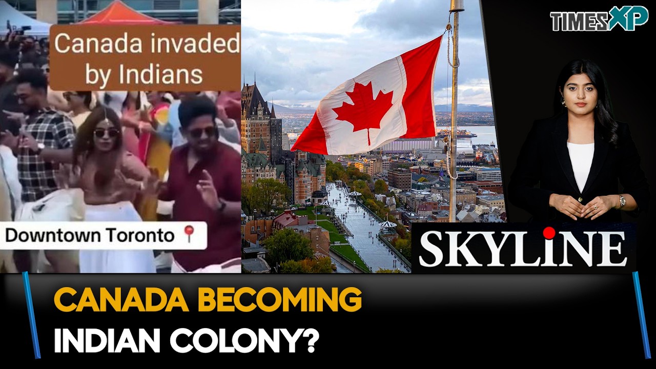 Canada Becoming 'INDIAN' Colony? Indians In Canada| Skyline With Driti Atri