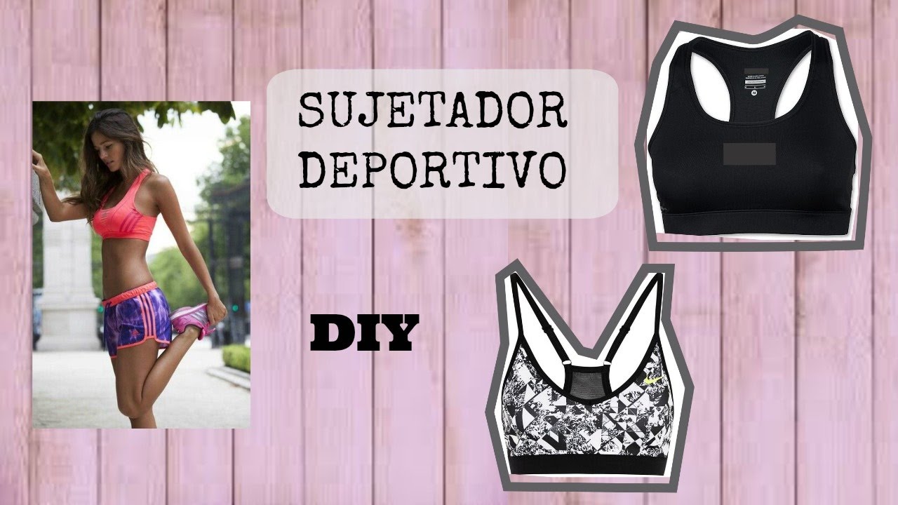 DIY- COMO HACER UN SUJETADOR DEPORTIVO (CORPIÑO)/ BRASIER / TOP DEPORTIVO