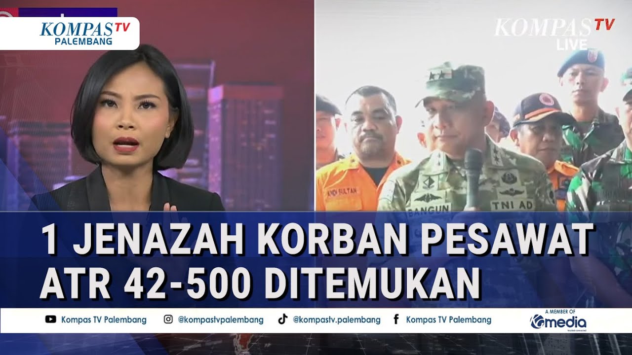 BREAKING NEWS! 1 Jen*z4h Korban Pesawat ATR 42-500 Ditemukan
