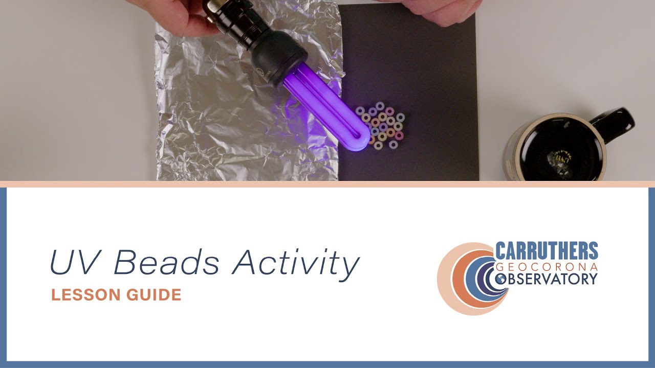🌈 UV Beads Activity – Test Which Materials Shield UV Light  – Lesson Guide ☀️