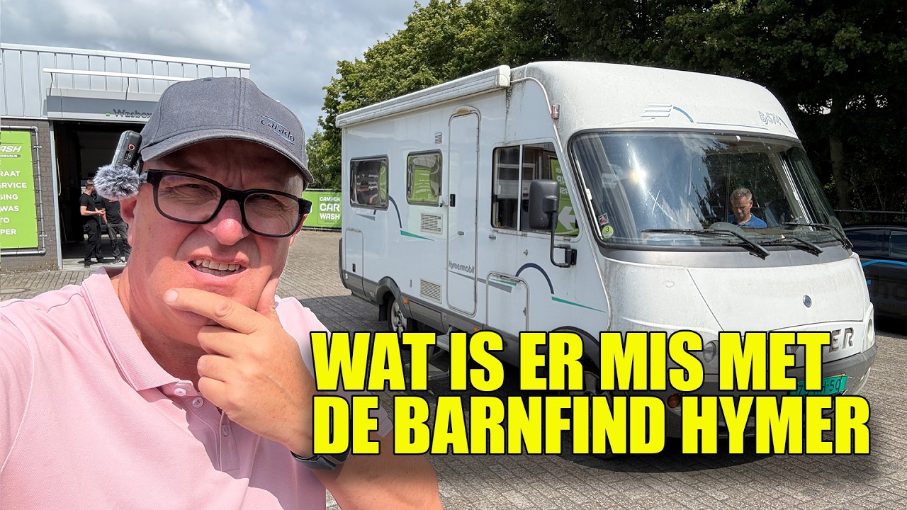 Wat vindt de KEURMEESTER van de BARNFIND Hymer? - Jos Vlogt