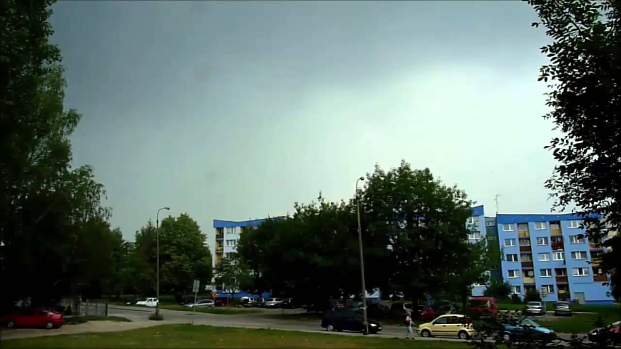Storm - slow motion | Burza 4x wolniej