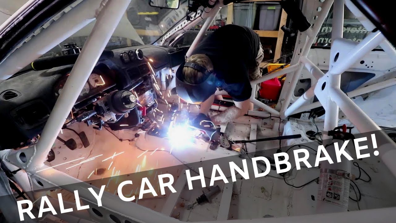 Rally Subaru Gets a New HYDRO Handbrake || Subaru GC8 Rally Car Project