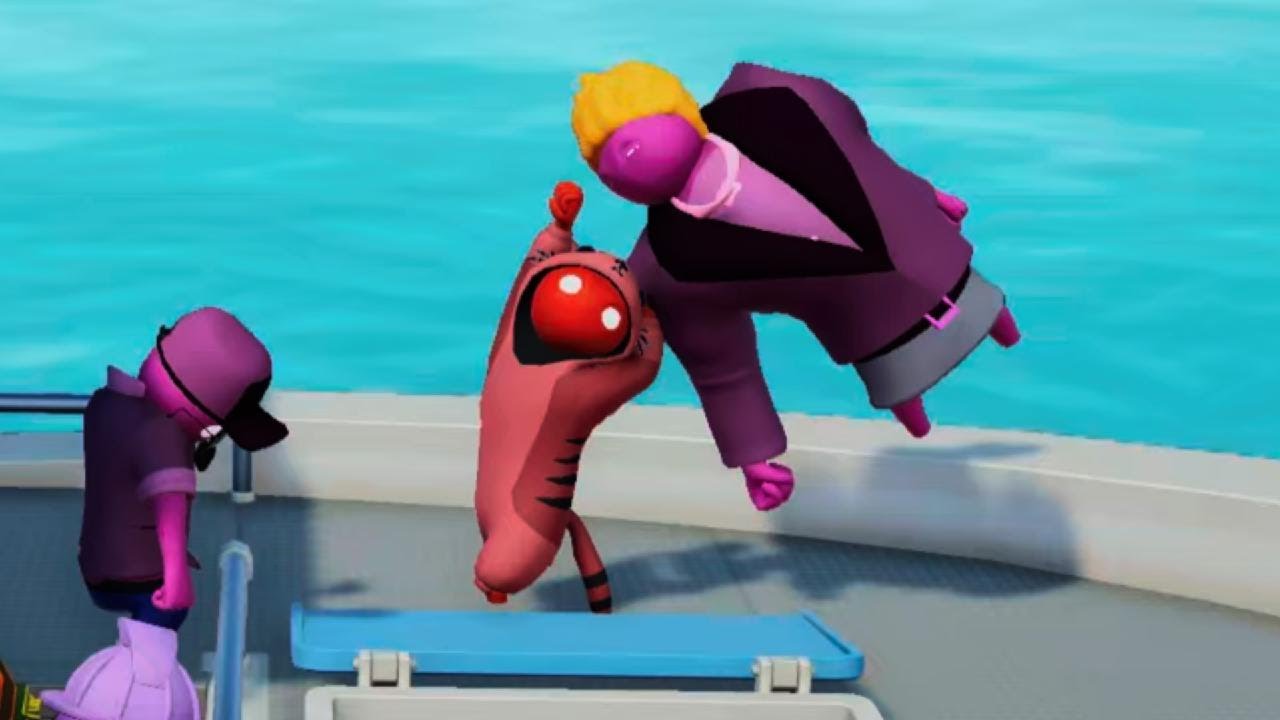 Gang Beasts_ Mods part 3 A lot of things happen in this video.