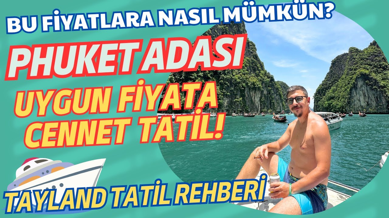 Phuket Adası Phi Phi Leh'de Hayatımın En İyi Günü! | Bu turda gördüklerime inanamayacaksınız