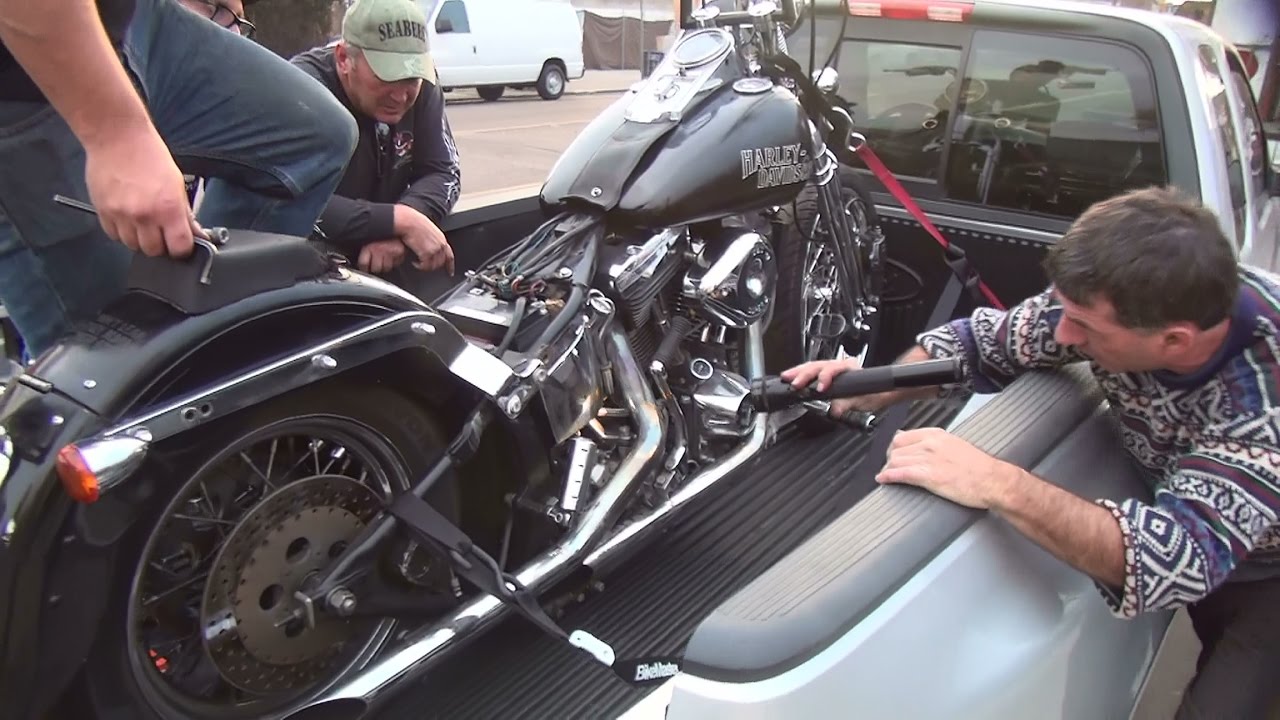 1985 softail #101 roadside repair starter & battery fxst evo flst evolution harley by tatro machine