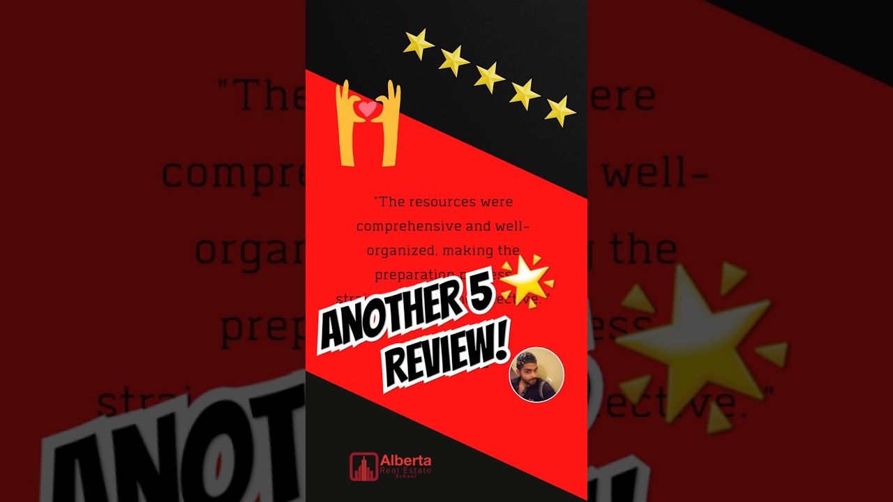 Arshit Dhingra's Review! #realestateeducation #realestate #thealbertarealestateschool #Shorts