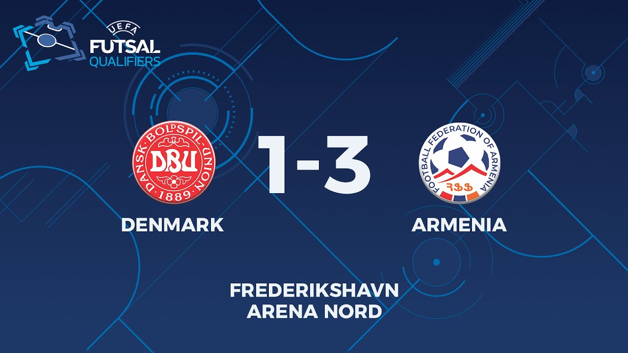 Denmark - Armenia. Futsal EURO 2026