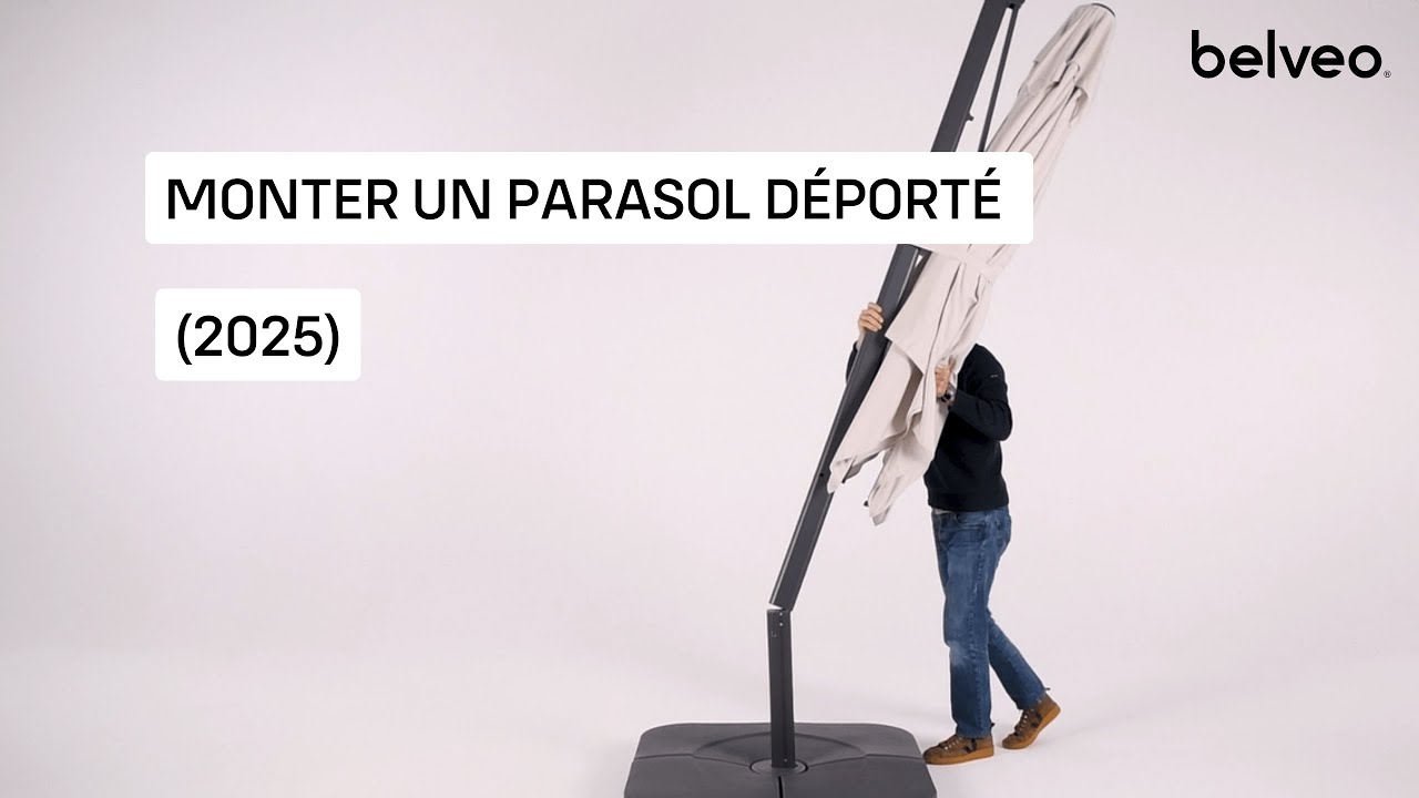 Monter un parasol déporté (2025)