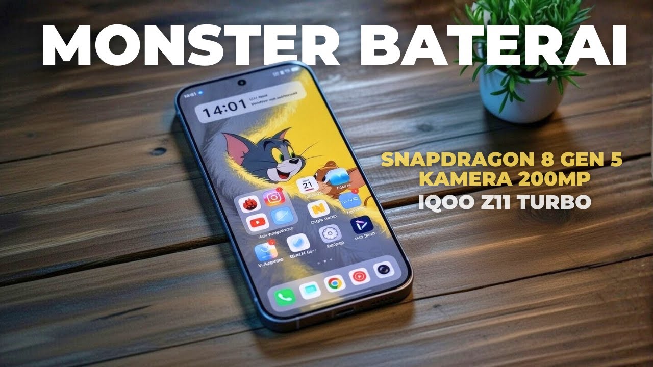 MONSTER BATRE! iQOO Z11 Turbo | Snapdragon 8 Gen 5 + Kamera 200MP – Rp6,5 Jutaan?!