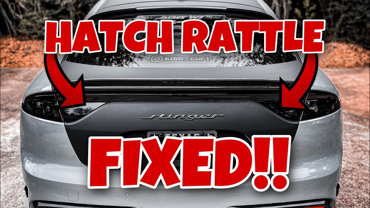 Устранение дребезжания в двери Kia Stinger Hatch?! (Дешевле и проще, чем мыть машину)