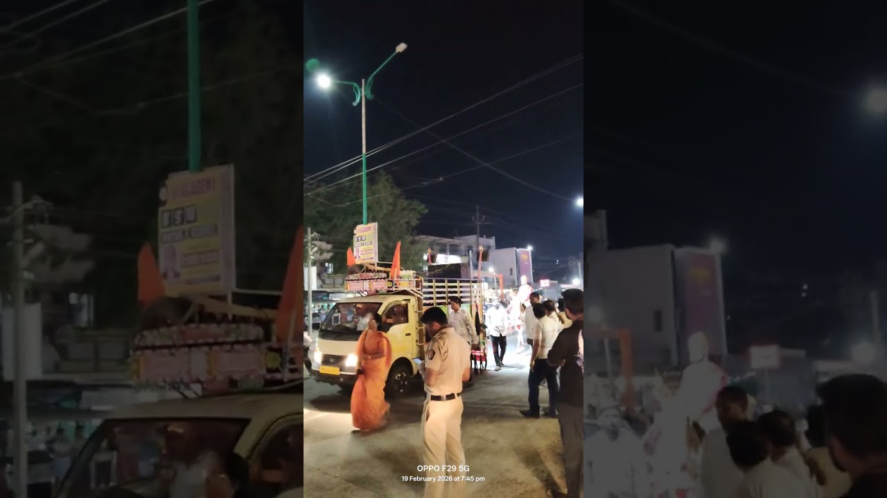 Grand Shivaji Maharaj Rally in Front of My House 🚩 | Full Energy Celebration | SM Bhakt