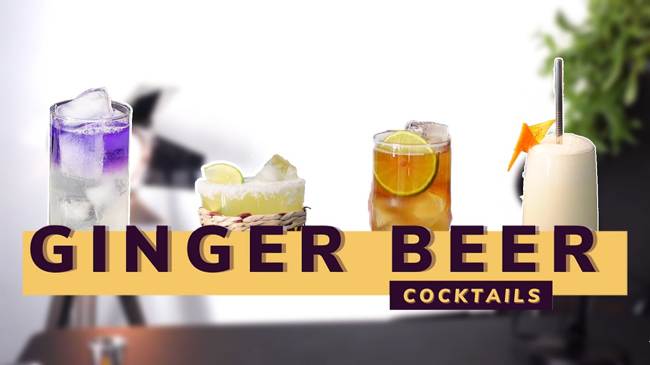 Ginger Beer Cocktails | 4 easy cocktail recipes to make with Ginger Beer