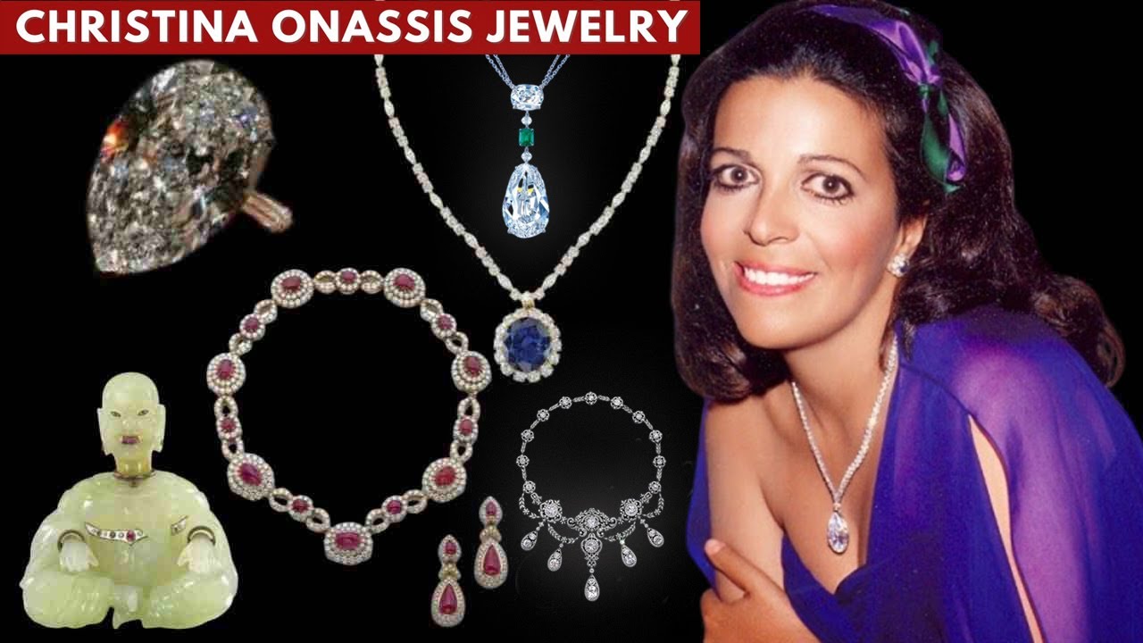 Christina Onassis' Most Beautiful & Expensive Jewelry Collection YOU'VE NEVER SEEN!