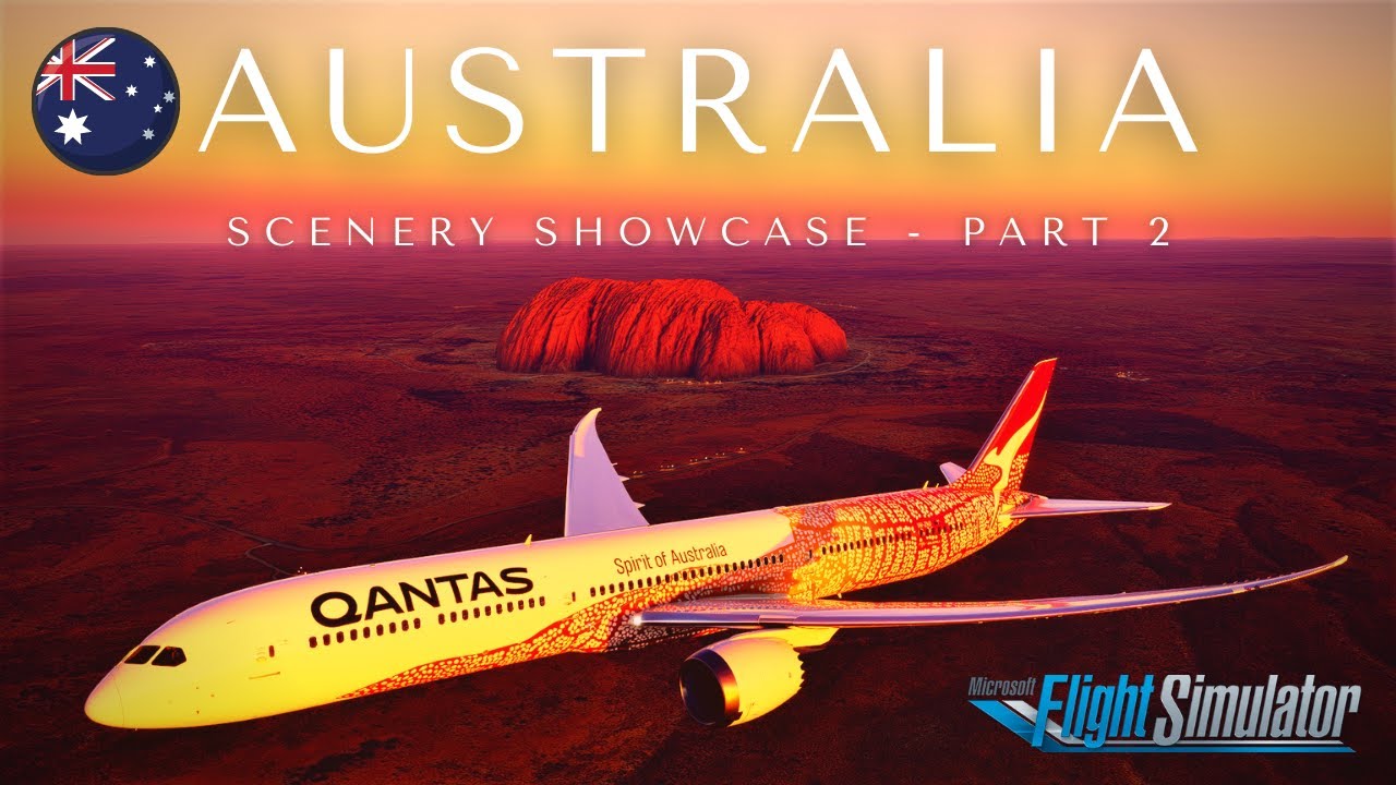 Microsoft Flight Simulator 2020 | Australia Cinematic Scenery Showcase Ultra Graphics Part 2