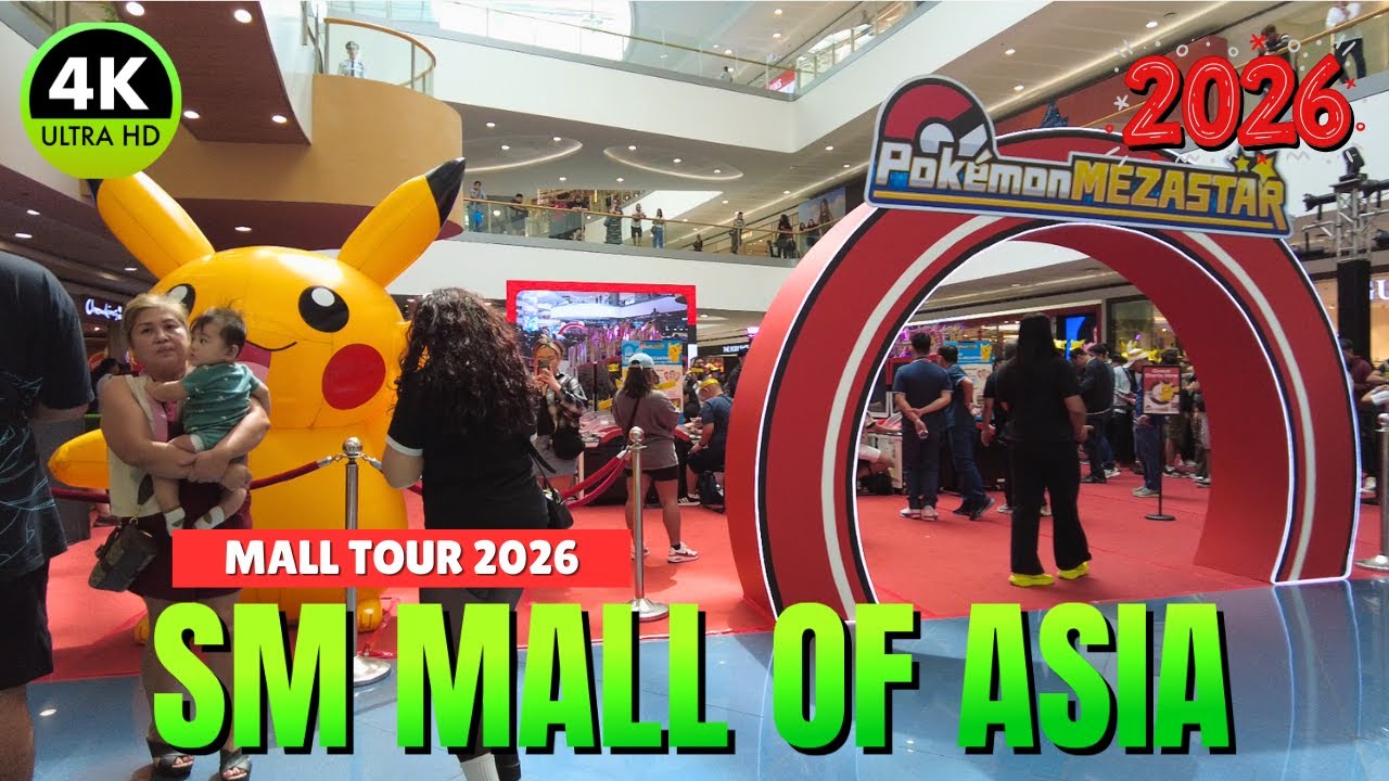 [4K] SM Mall of Asia – Weekend Mall Tour 2026