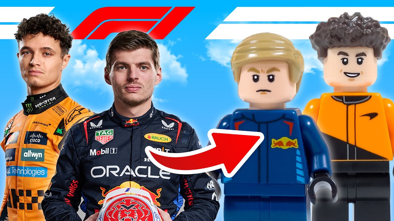 I Fixed LEGO Formula 1 Minifigures