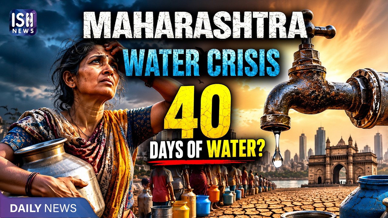 Maharashtra&rsquo;s Water Crisis: How Did Mumbai End Up With Only 40 Days Of Water? | ISH News