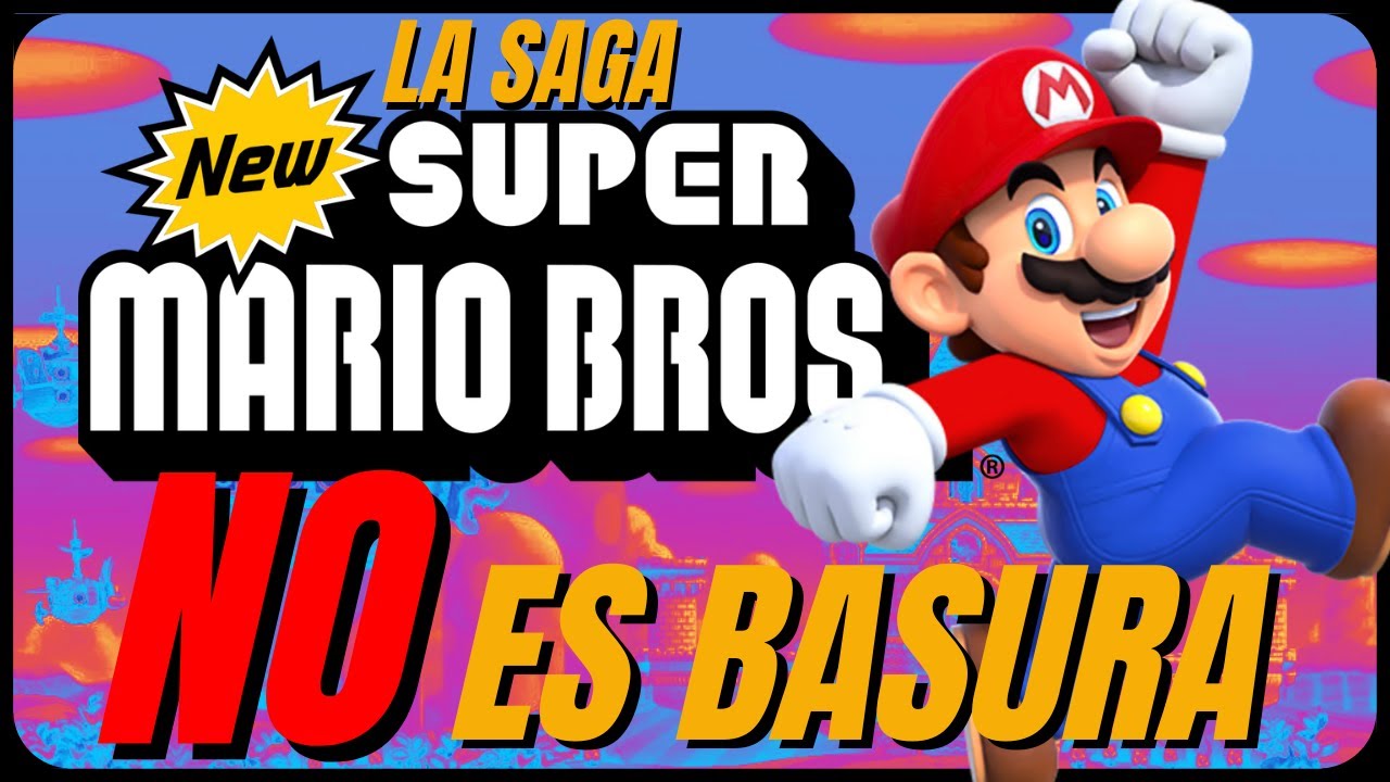 La Saga New Super Mario &iexcl;&iexcl;CAMBIO EL MUNDO!! | ZeroPlayContexto