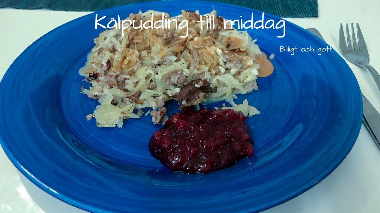 I Jalbysk&ouml;k, det blir k&aring;lpudding till middag med gr&auml;dds&aring;s
