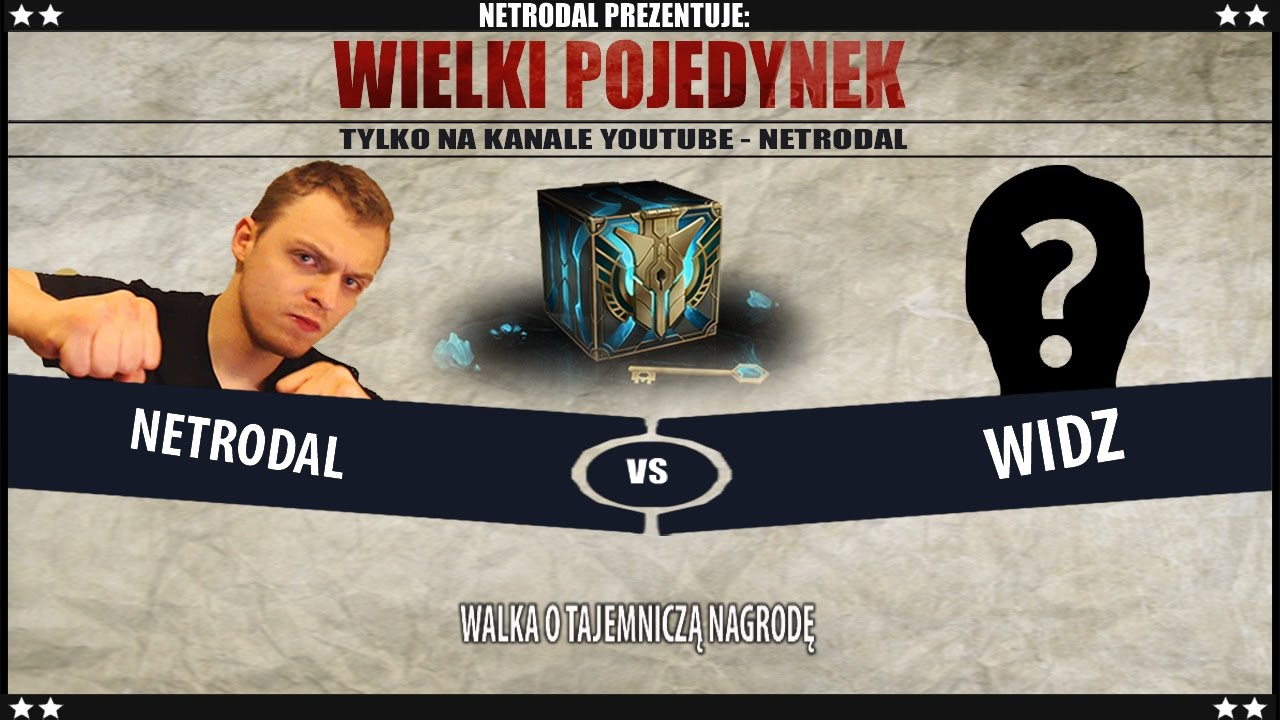 #4 Pojedynki 1vs1 w League of Legends o Mystery Gifta: Netrodal vs widzowie (24H stream)
