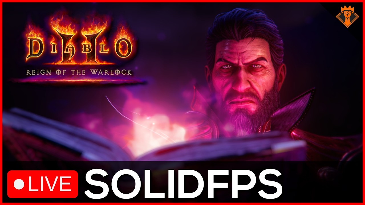 🔴Diablo 2: Resurrected / Warlock?! I can't believe they gave this game a new class ~25 years later