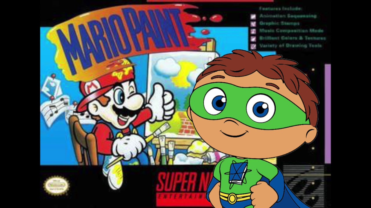 Super Why!: Super Readers To The Rescue - Mario Paint Composer