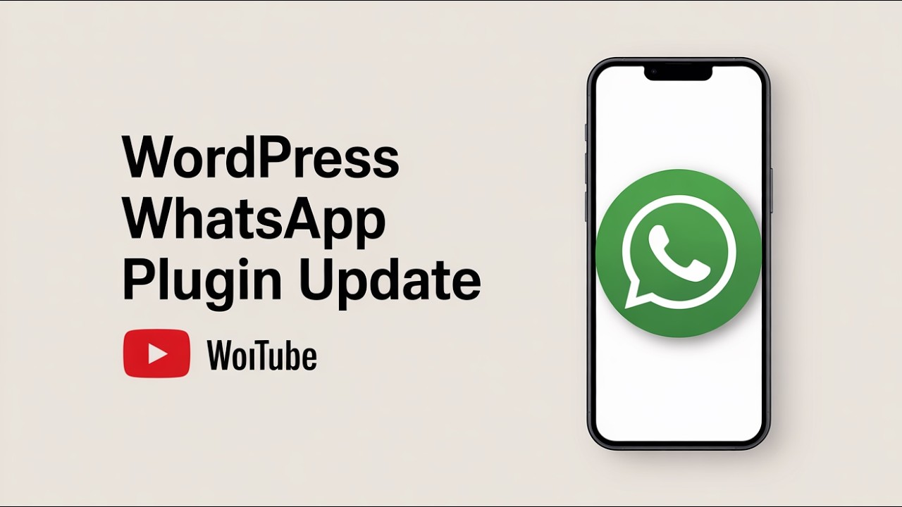 Update on the WordPress Plugin for WhatsApp Widget (Connect your data - Free Update)