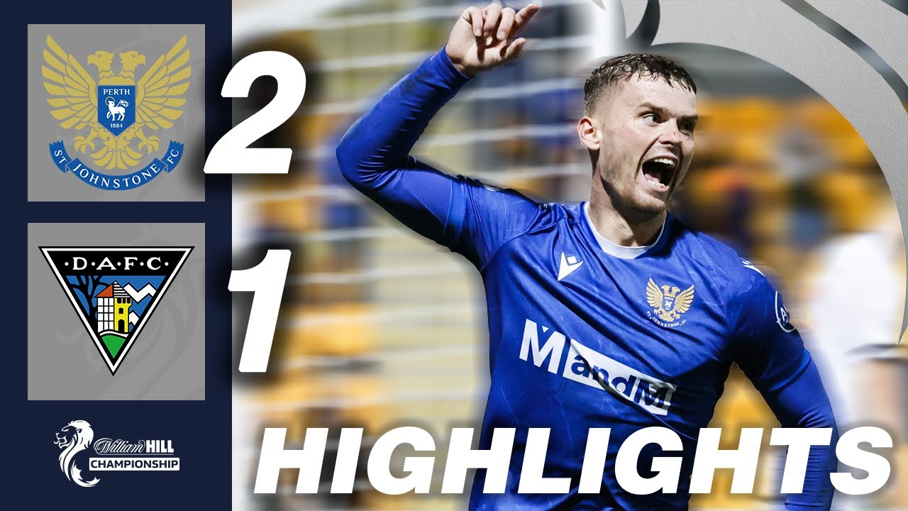 St. Johnstone 2-1 Dunfermline Athletic | HIGHLIGHTS | William Hill Championship