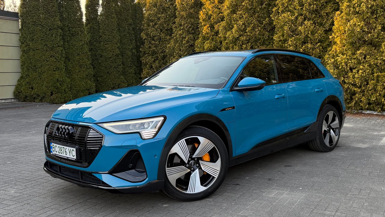 Audi E-tron 55 Antigua Blue Metallic рестайл Німеччина ✨✨✨