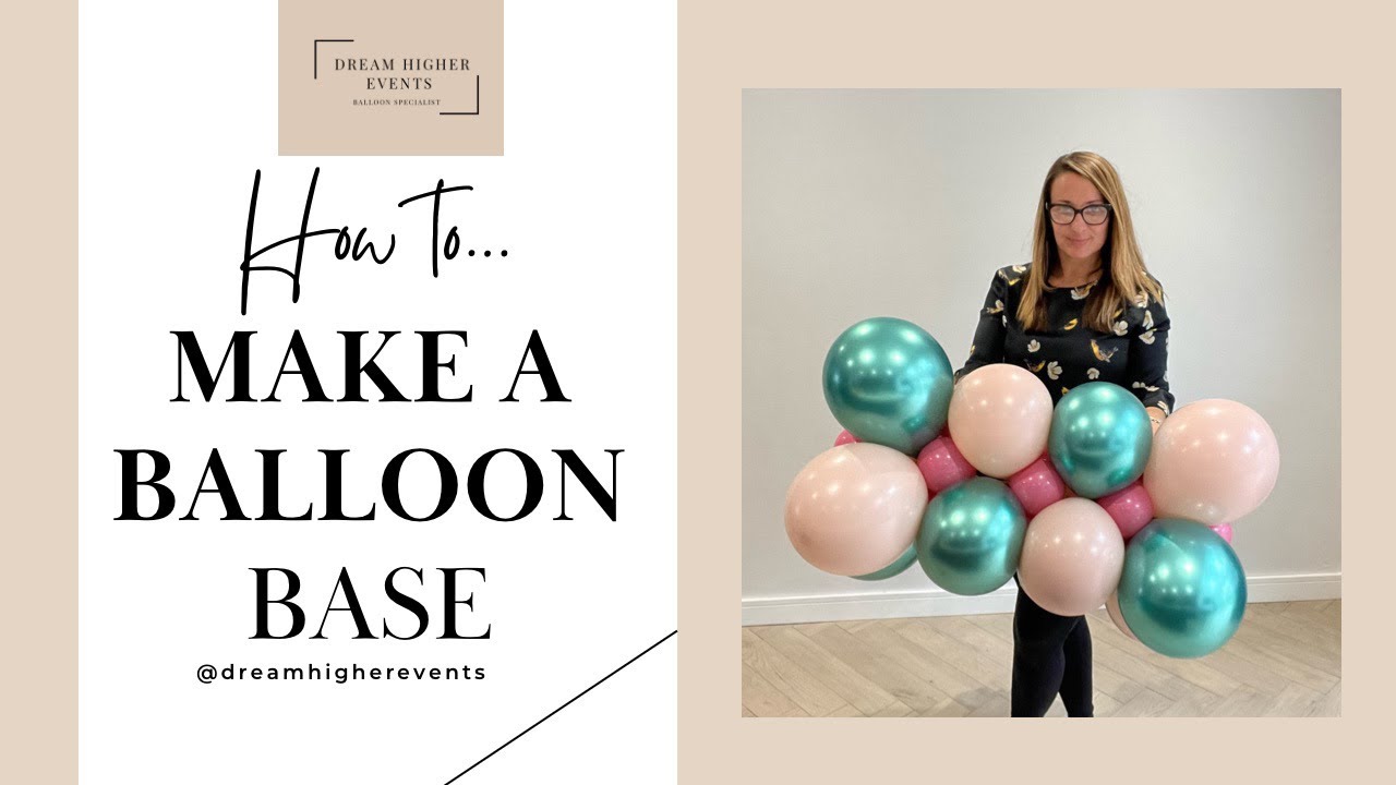 How to make a balloon stack base