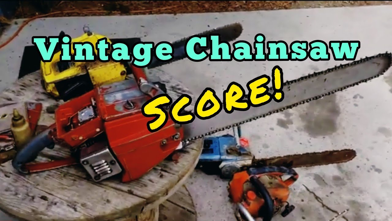 More Vintage Chainsaws for the collection!