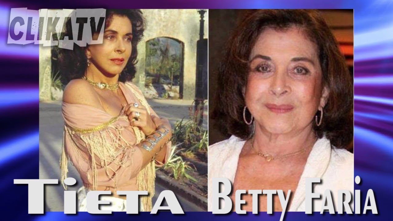 TIETA  - ANTES E DEPOIS  - NOVELAS REDE GLOBO