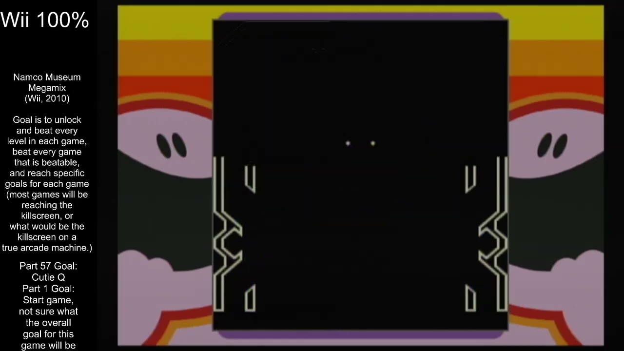 Wii 100% - Namco Museum Megamix 100% (Wii, 2010) - Часть 57 - Cutie Q 100% - Часть 1