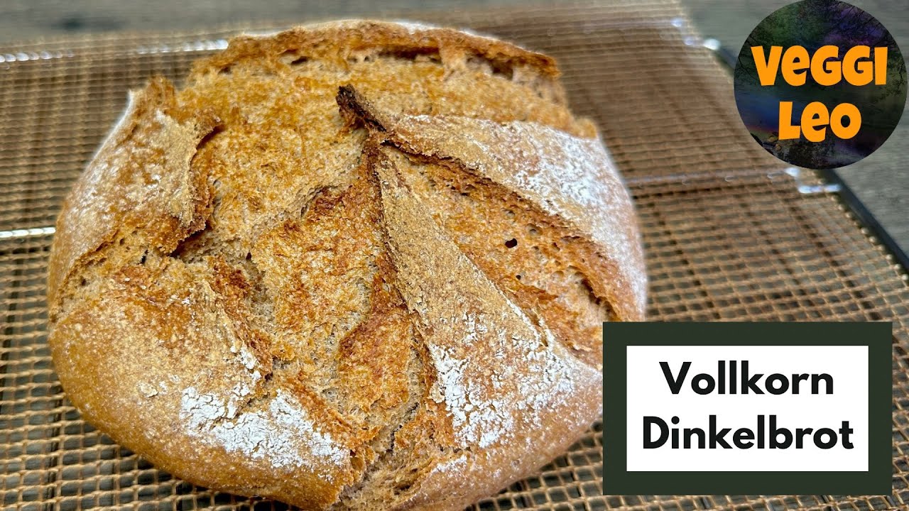 Vollkorn Dinkel Brot mit langer Reifung | Kühlschrankteig | kalt geführter Hefeteig