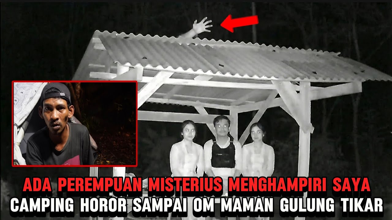 HOROR‼️OM MAMAN SAMPAI GULUNG TIKAR DISINI, TERROR PEREMPUAN CANTIK SAAT SAYA LENGAH #cctv #horror