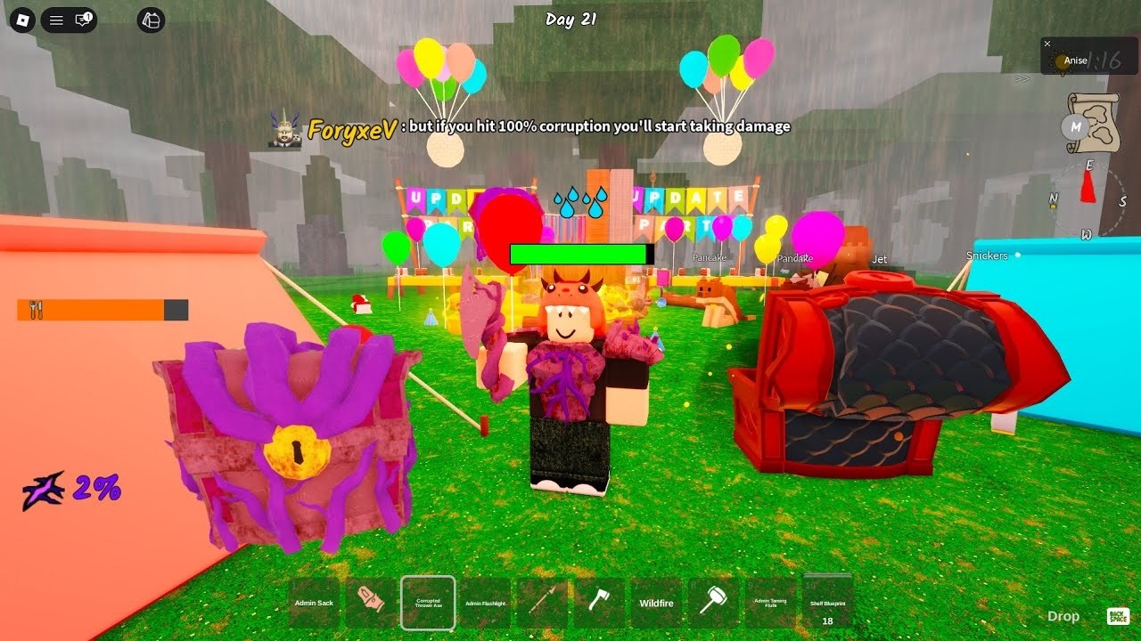 99 Nights in the Forest Roblox Escape tsunami for brainrots! Fish it gameplay