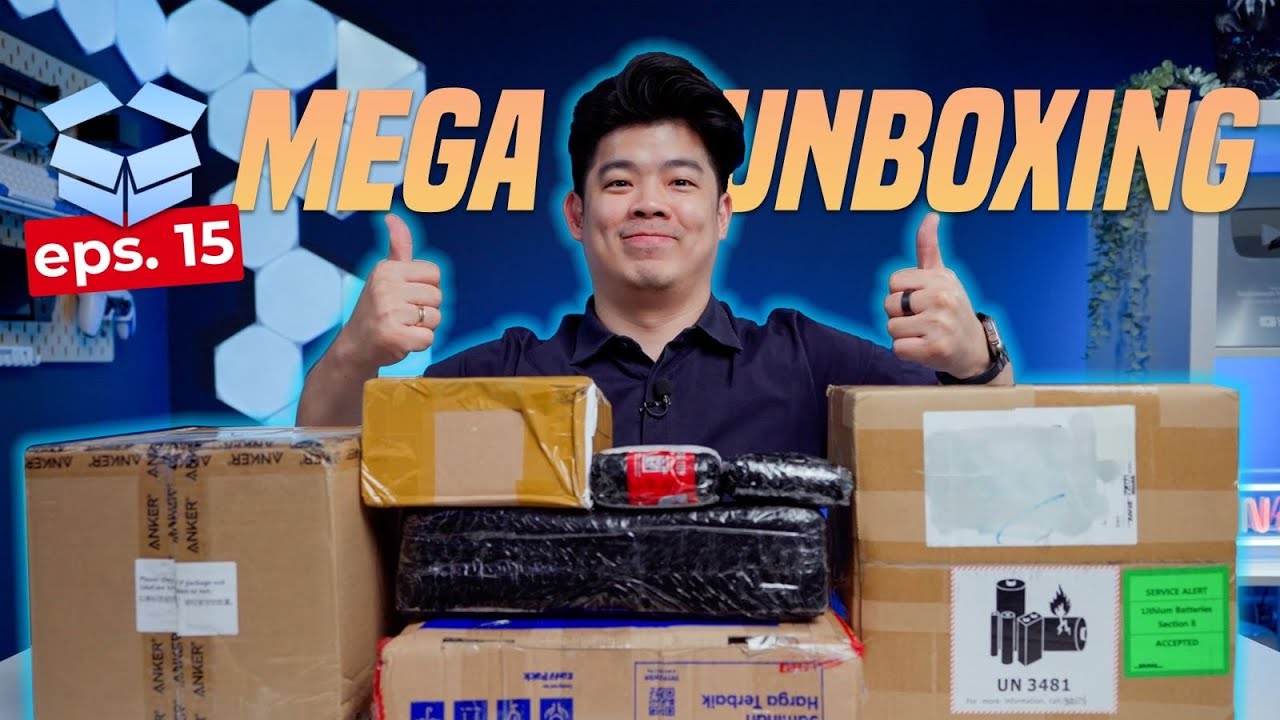 MEGA UNBOXING EPS 15 | Gadget-Gadget Revolusioner!